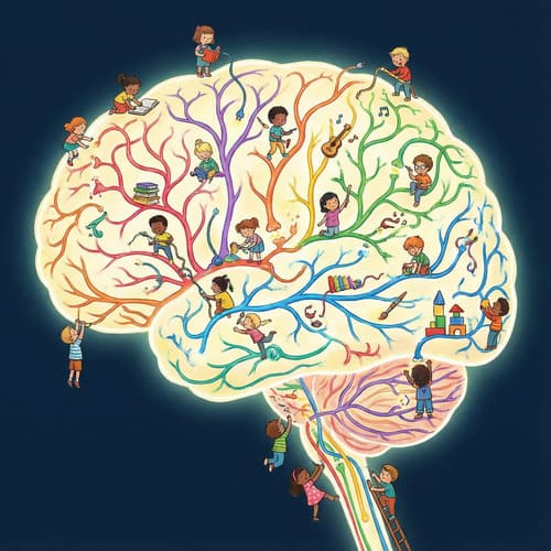 Ilustração Neuroplasticidade